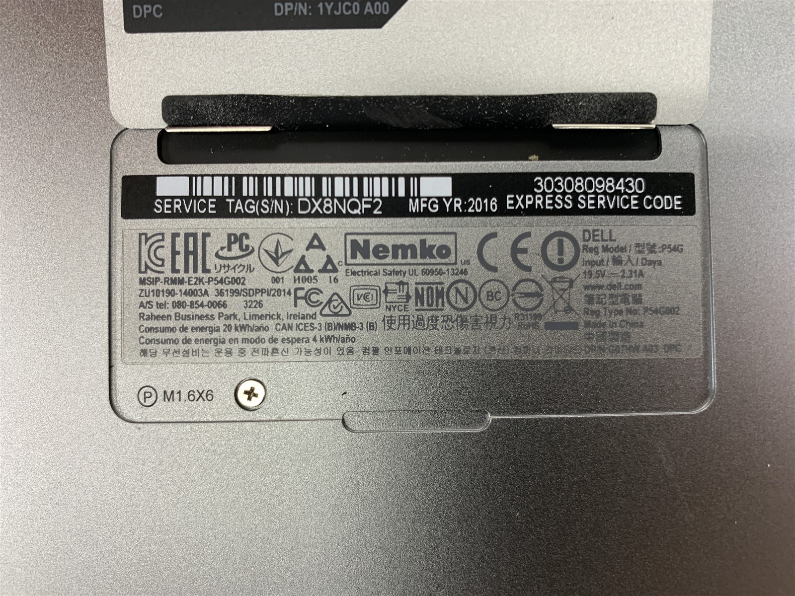 Dell XPS 13 9360 Intel i5-7200U 2.50GHz 8GB RAM 512GB SATA M.2 SSD Win 11 Pro