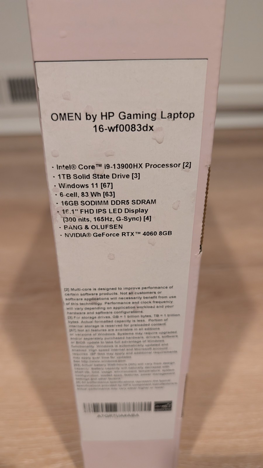 HP OMEN 16 Gaming Laptop – i9-13900HX / RTX 4060 / 16GB / 1TB – New Sealed