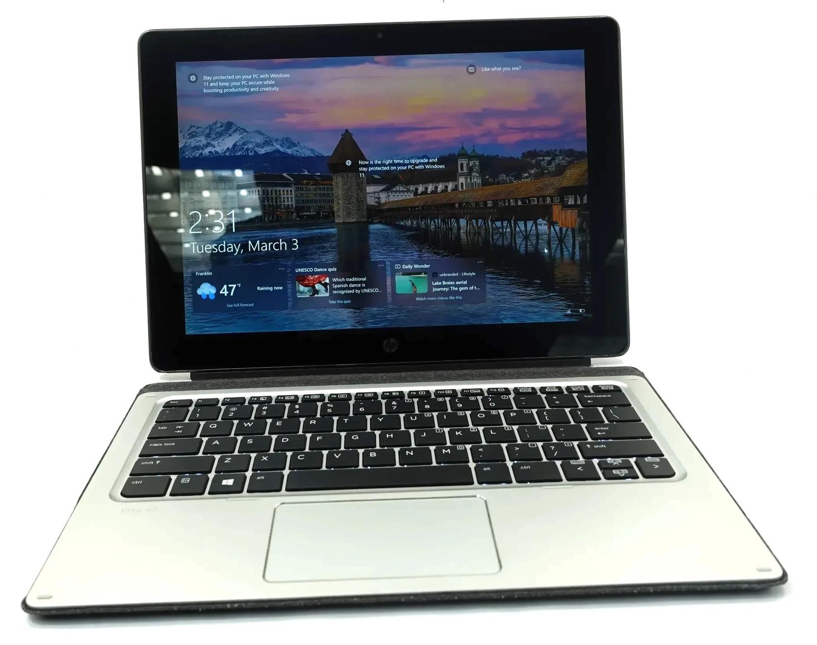 HP Pro X2 612 G2 Tablet Core i5-7Y54 1.20GHz 8GB 256GB SSD