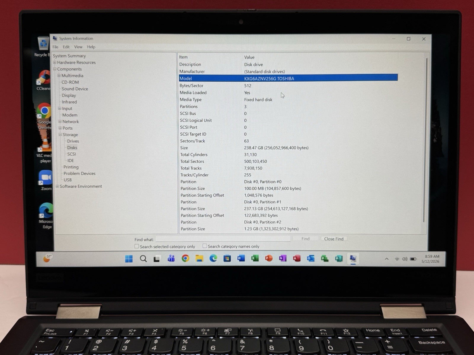 Lenovo THINKPAD X13 Yoga Gen 1 i5 10210U 1.6GHz 16GB RAM 256GB SSD 2 in 1 Touch