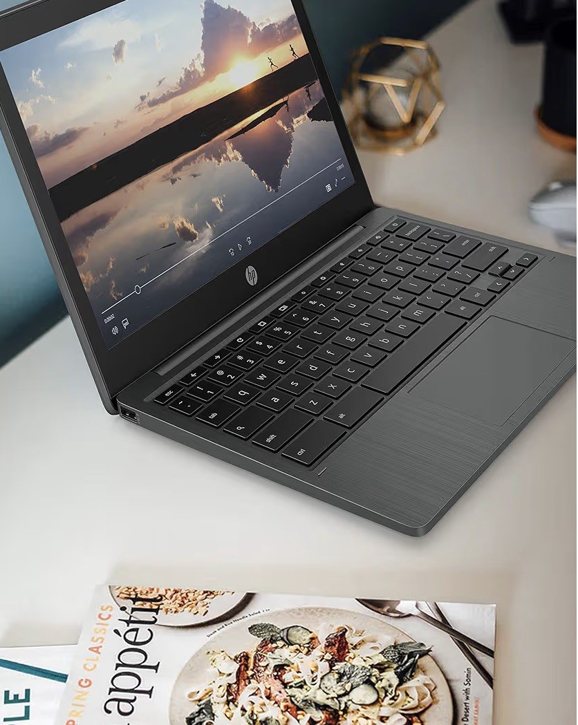 HP Chromebook 11-inch Laptop – MediaTek – MT8183 – 4 GB RAM – 32 GB eMMC Storage