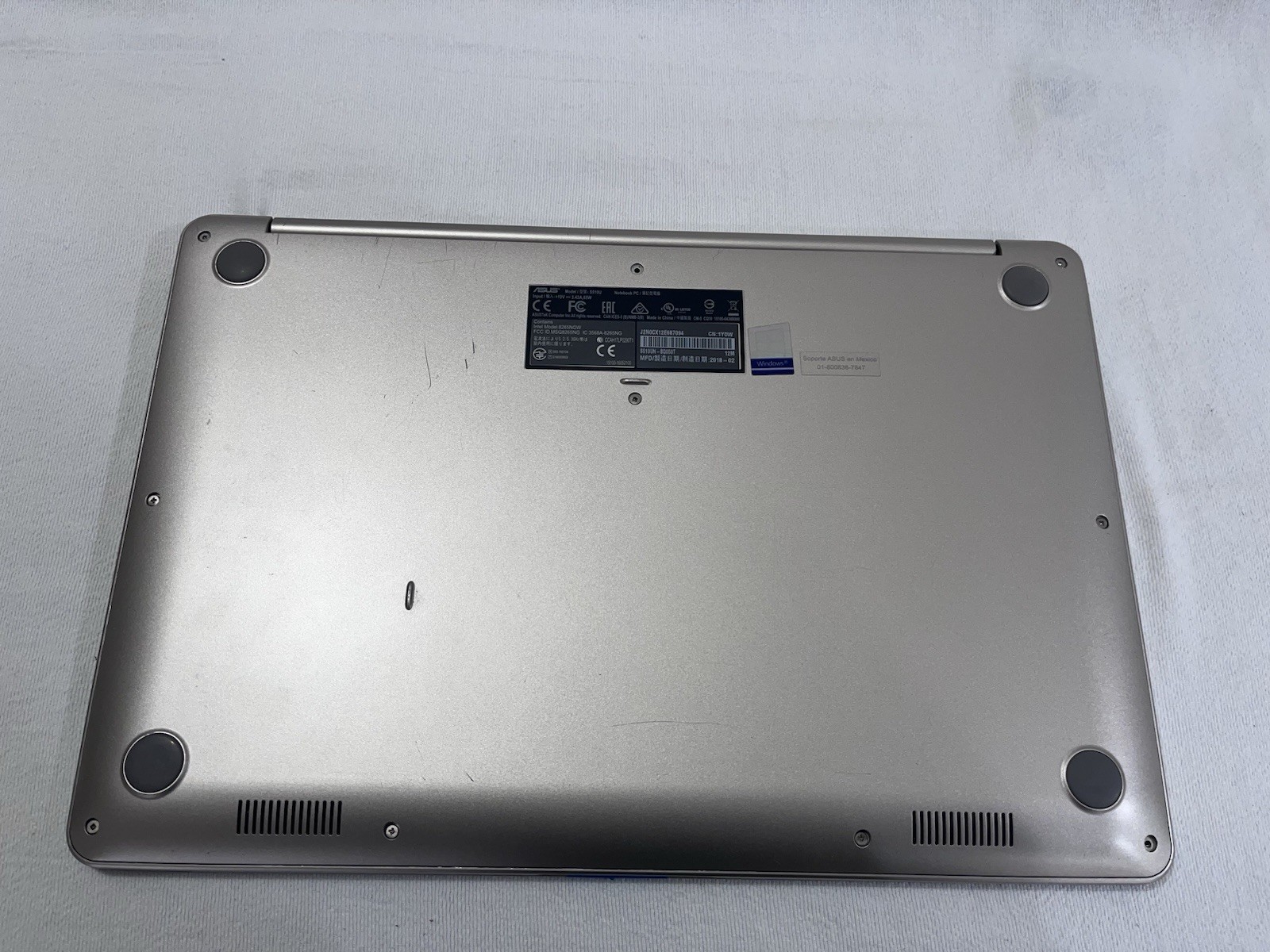 ASUS S510U Laptop | Intel i7-8550U | 16GB RAM | SSD + HDD | NVIDIA MX150 | 1 TB