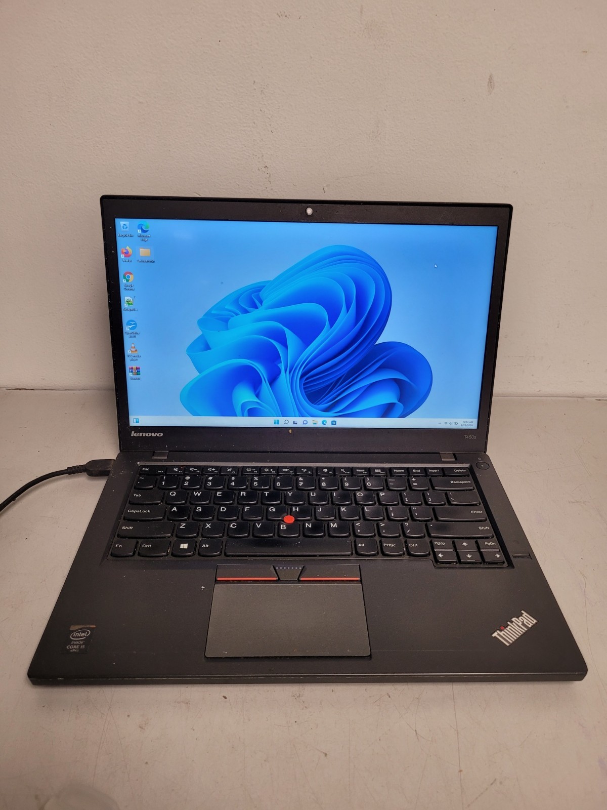 Lenovo ThinkPad T450s 14″ i5-5300u 2.3ghz 8gb ram 128gb ssd w11p USED PCOA83QD