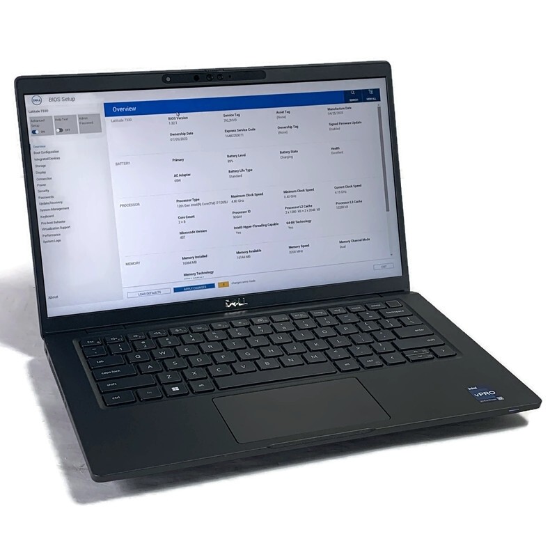 Dell Latitude 7330 13.3″ Laptop i7-1265U 1.8GHz 16GB 512GB NVMe SSD – Win 11