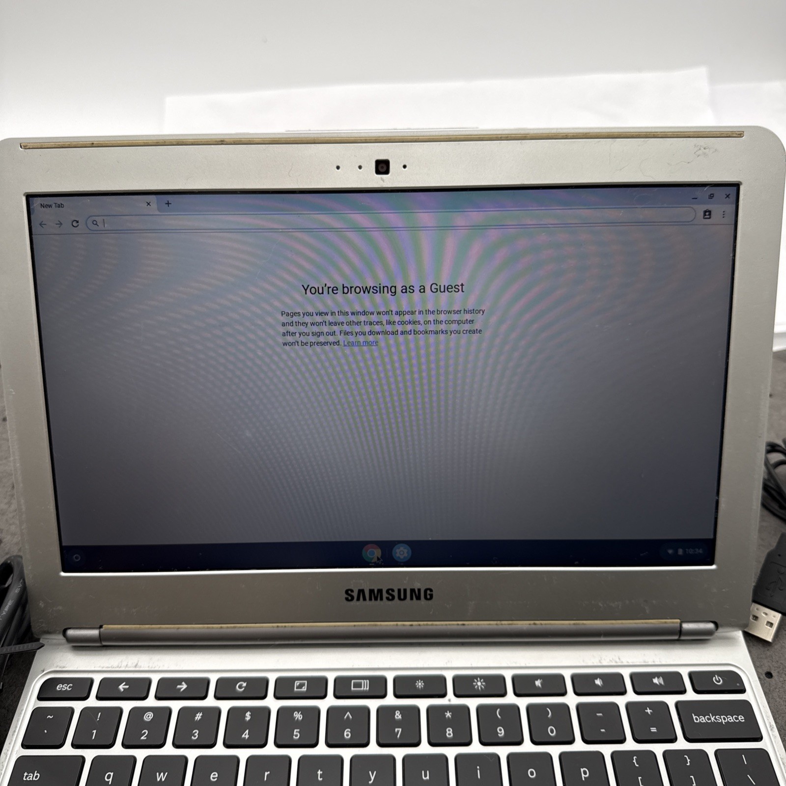 Samsung Laptop Chromebook XE303C12-A01US, Dual-Core 1.7GHz 2GB 16GB + Chrg/Mouse