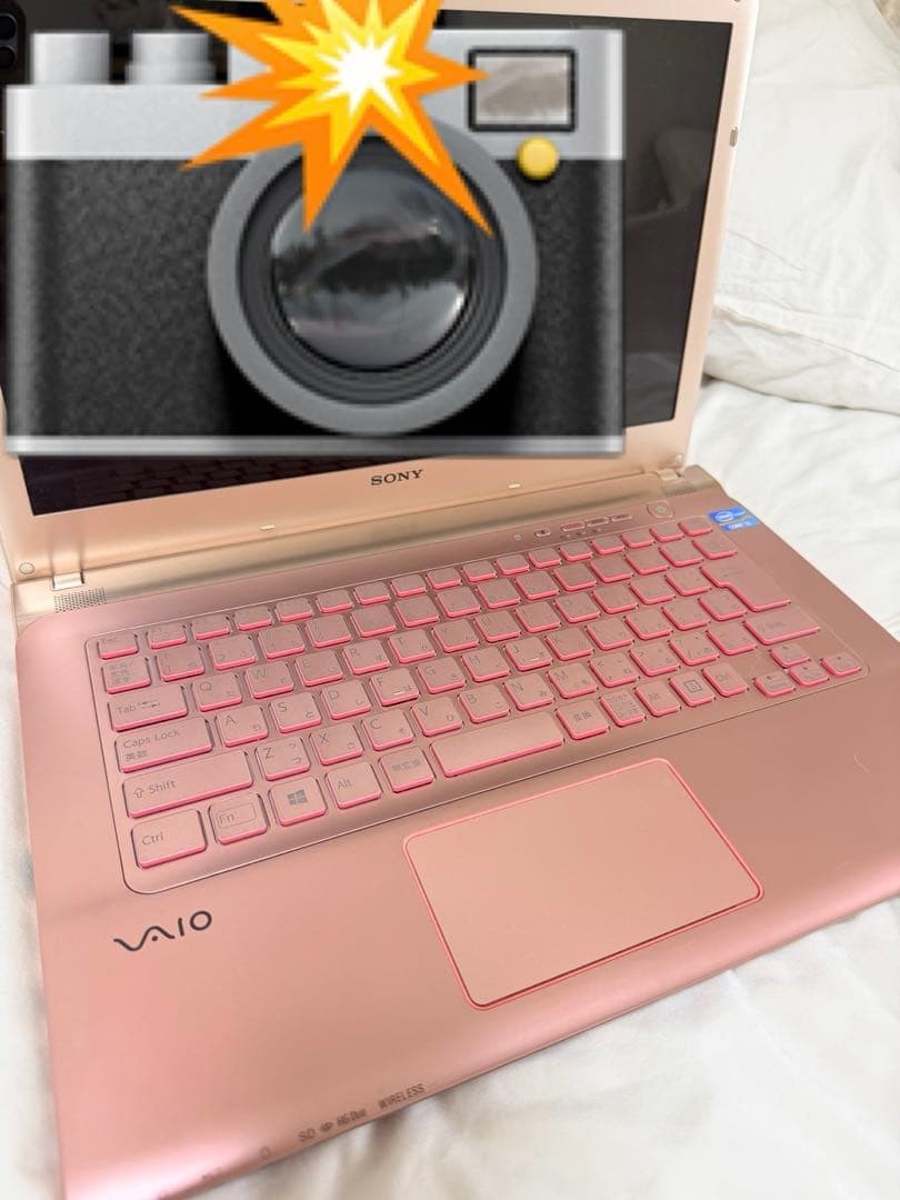 SONY VAIO Laptops Pink Compact Used Japan Genuine