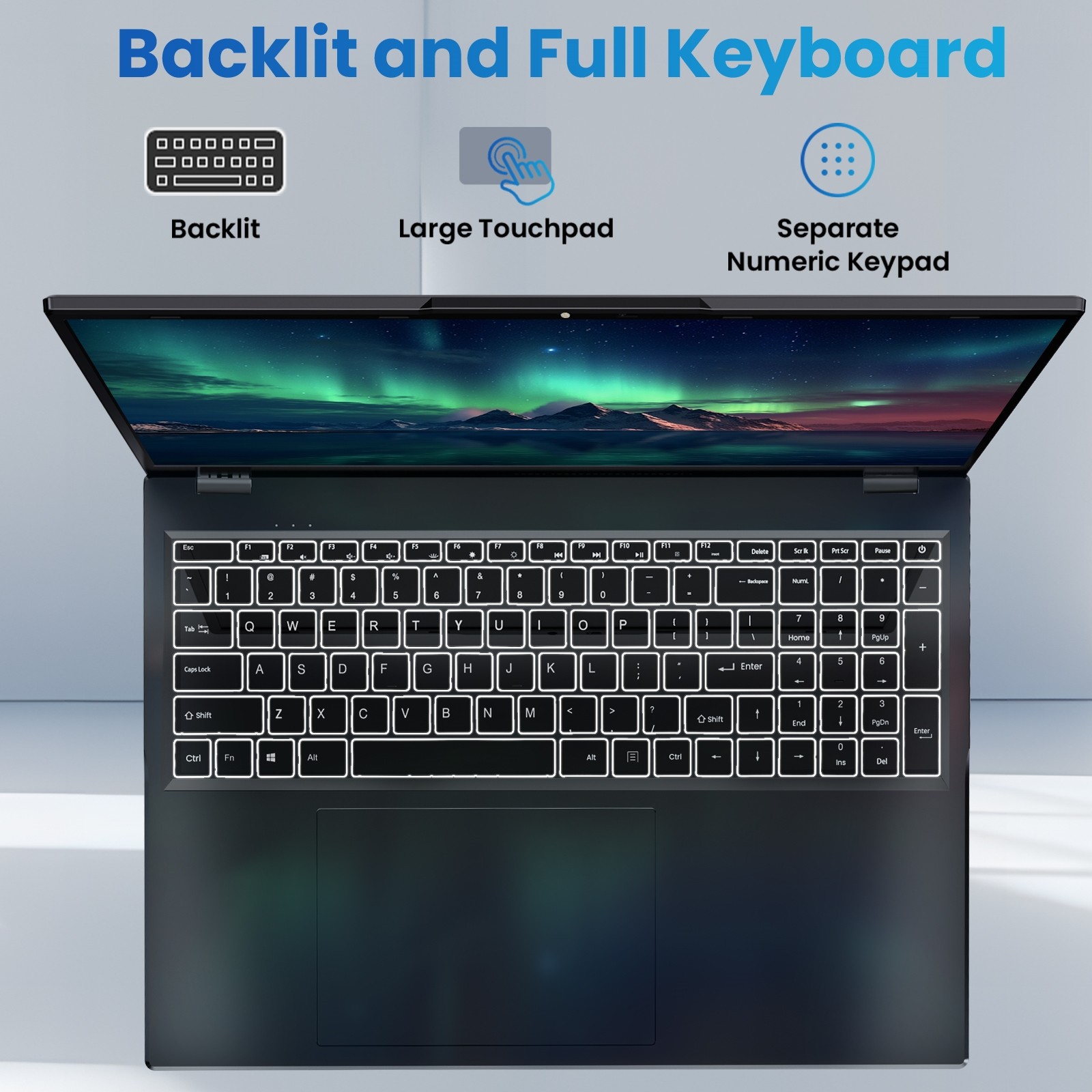 New 2025 Jumper FHD 17.6″ Laptop Intel N5095 16GB RAM 640GB SSD Office 365 Win11