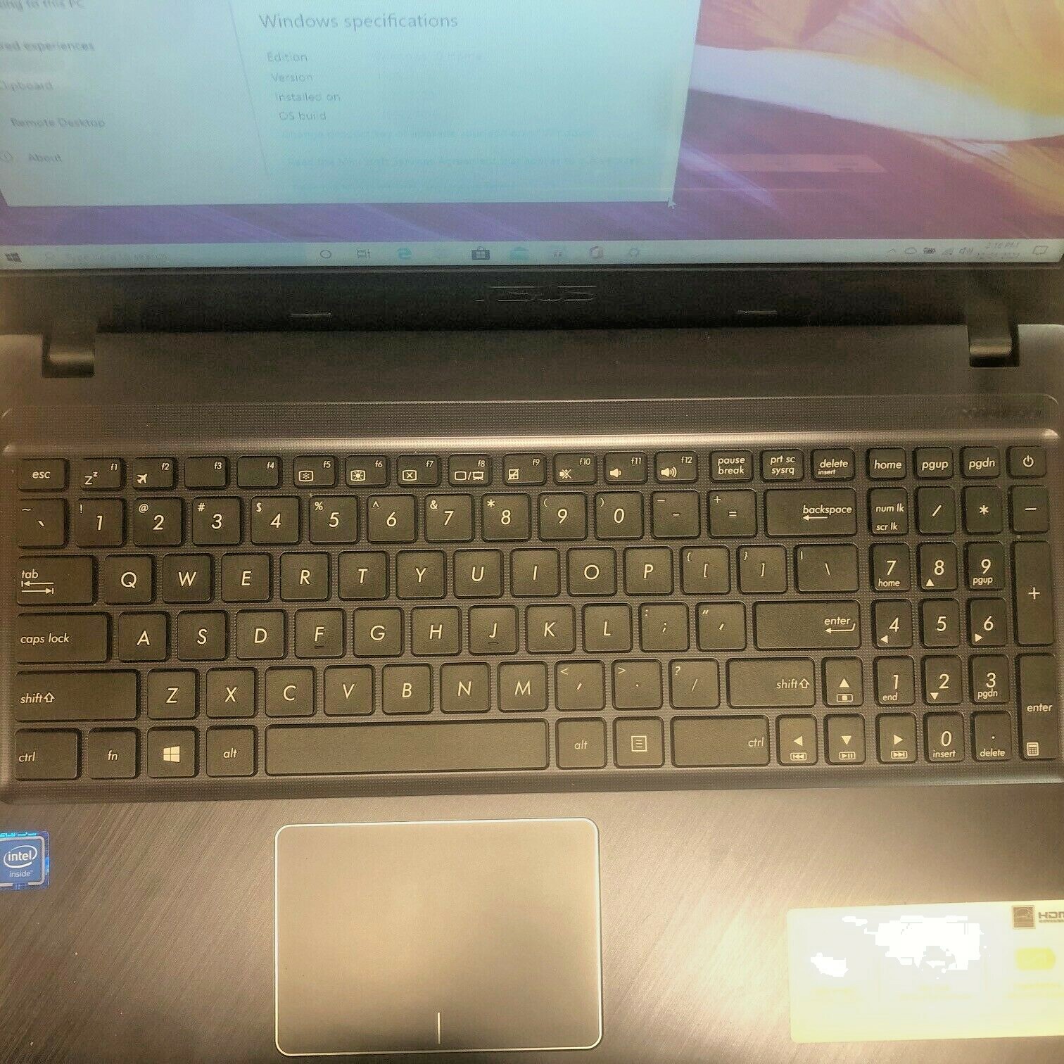 Asus Vivobook Laptop. Model R543M. 1TB SSD