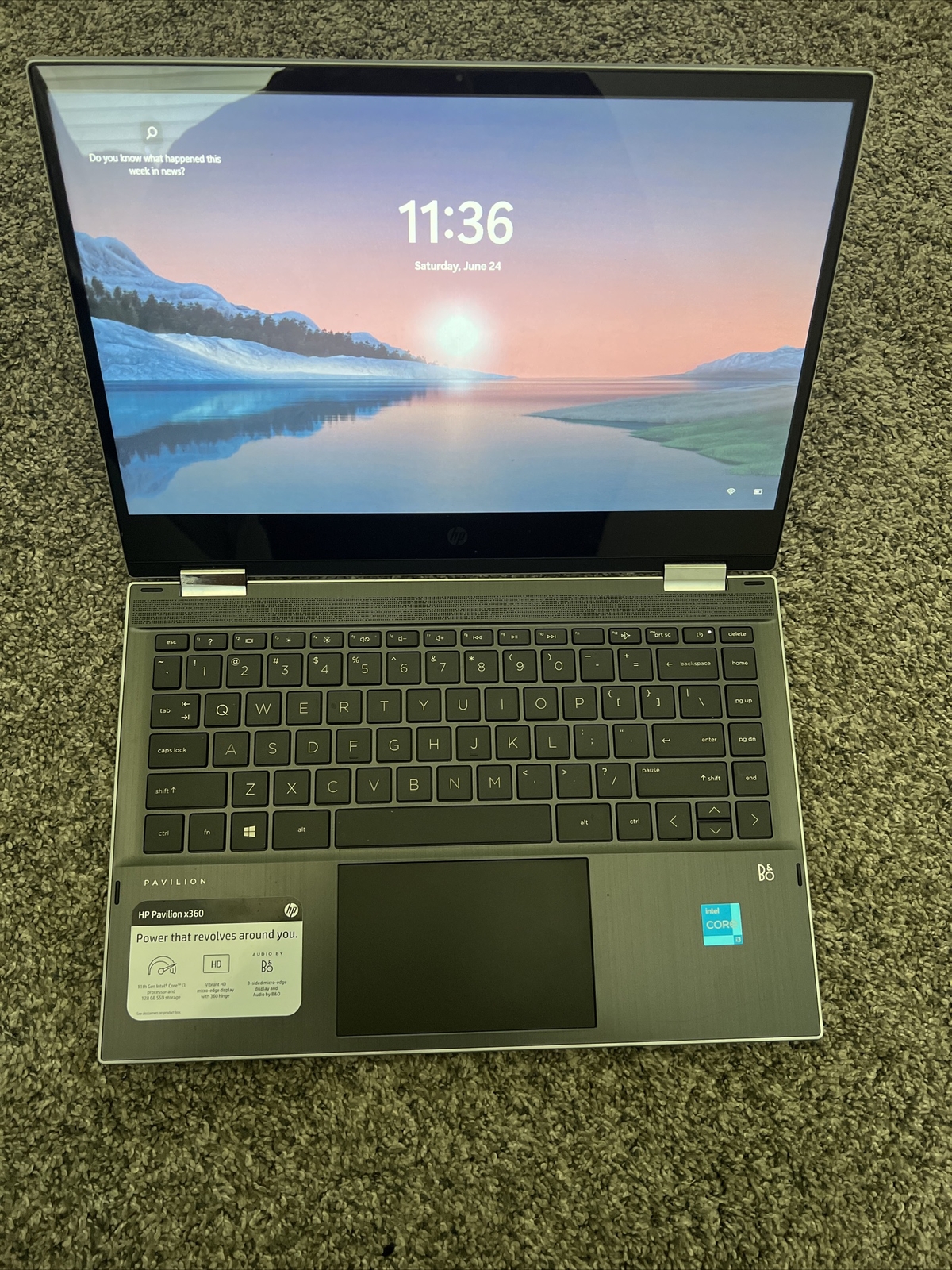 HP Pavilion x360m 13m-dy0013dx 14” (256GB SSD, Intel Core i3 11th Gen., 3.0 GHz,