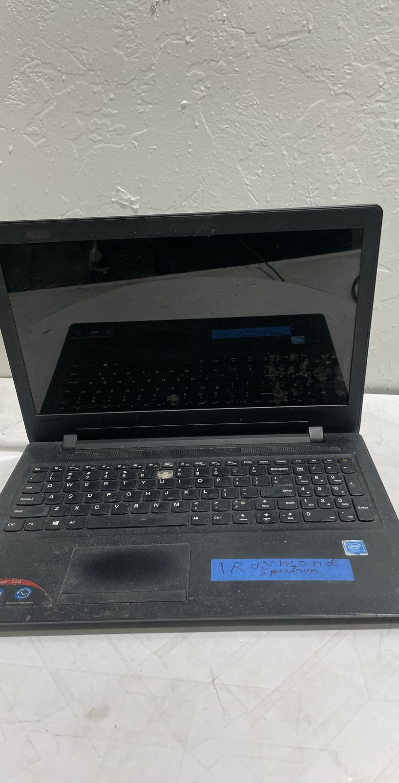 Lenovo IdeaPad 110-15IBR 15.6″ Laptop Intel Processor 80T7 As Is No HDD