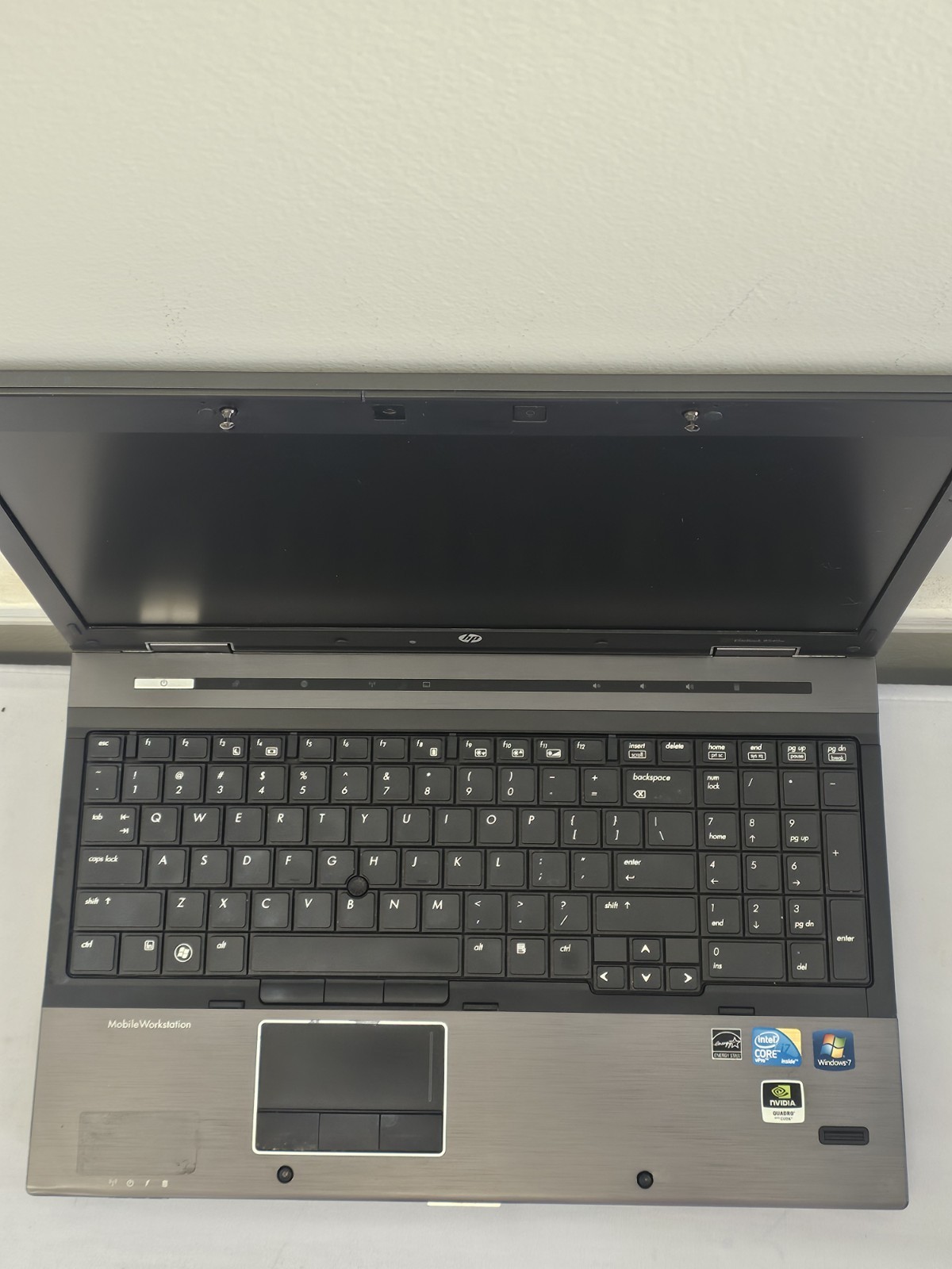 HP EliteBook 8540W Laptop – Intel i7-M620 – 4GB RAM – 120GB HDD – BAD BATT -READ