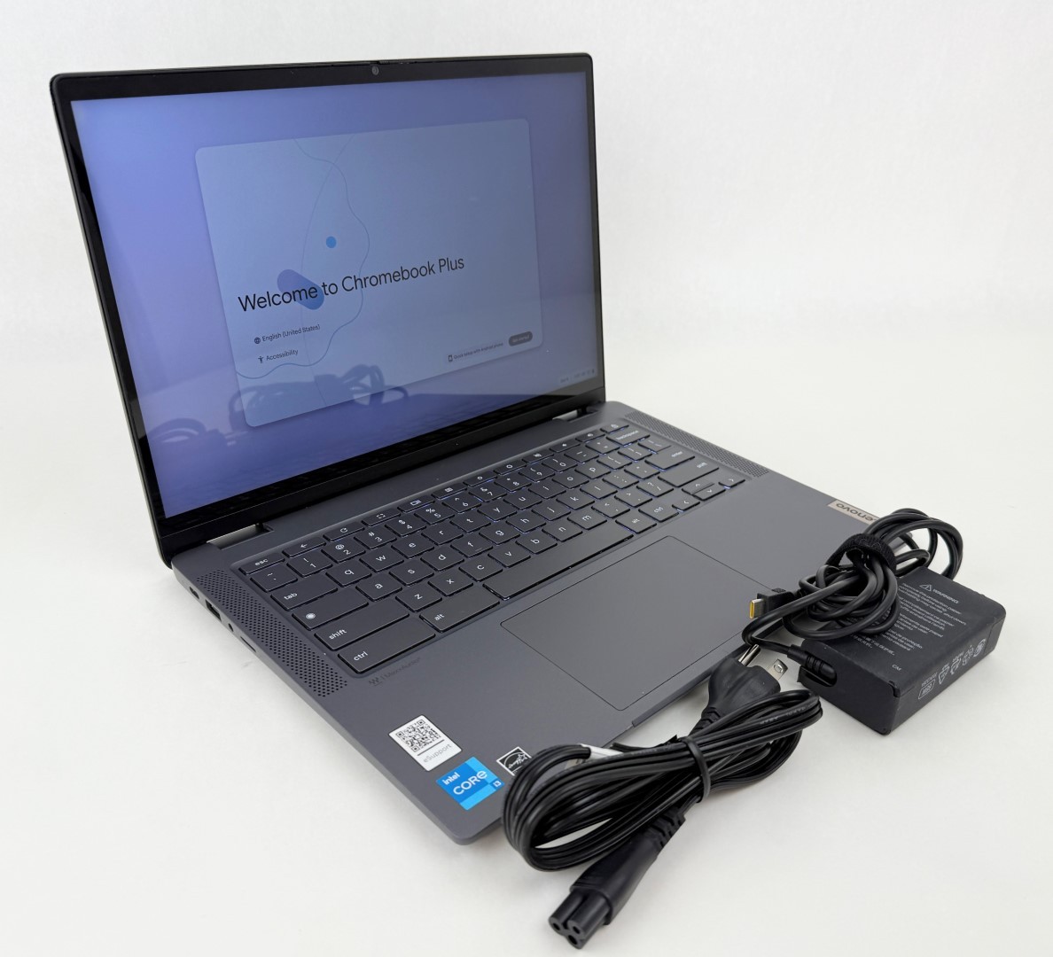 Lenovo Flex 5i Cromebook Plus 14″ FHD+ Touch i3-1315U 8GB 128GB eMMC – Read