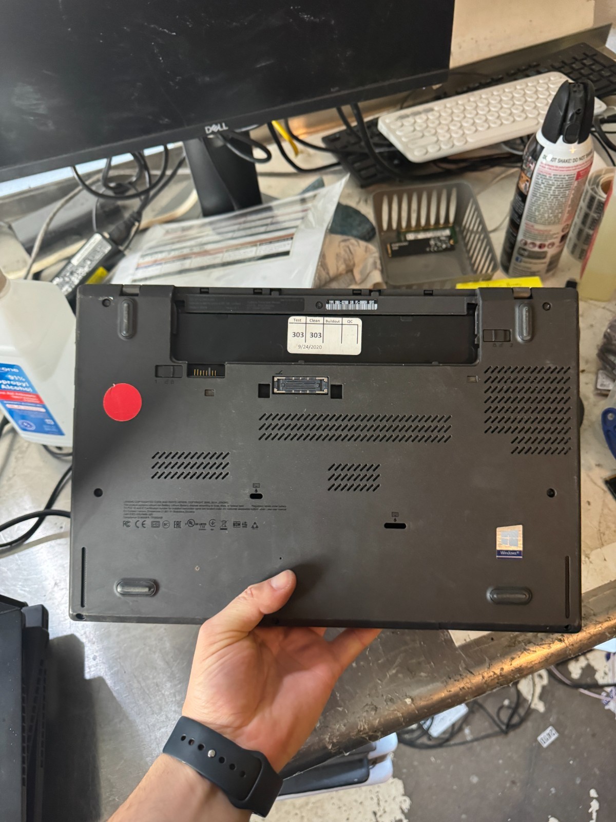 Lenovo ThinkPad T450 Laptop For Parts/Repair # 5582