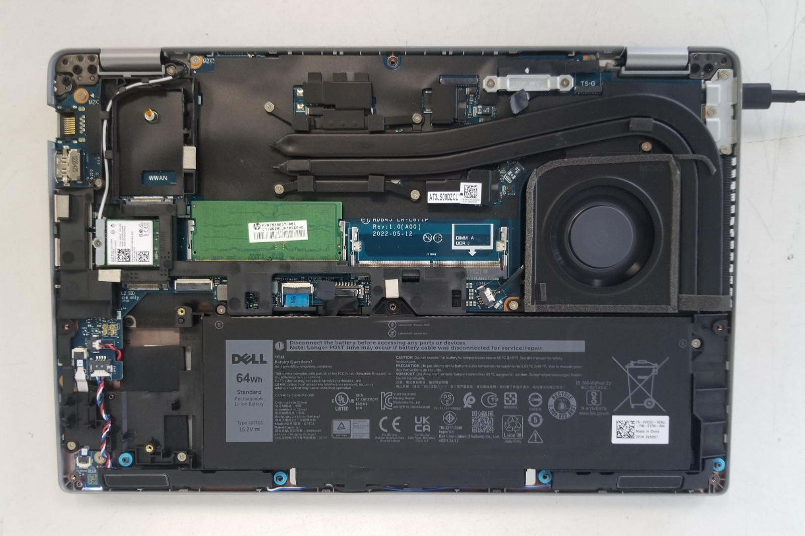 Dell Latitude 5431 14″ Intel i7-1270P 16GB DDR5 NO HDD NO OS/ FREE DELIVERY