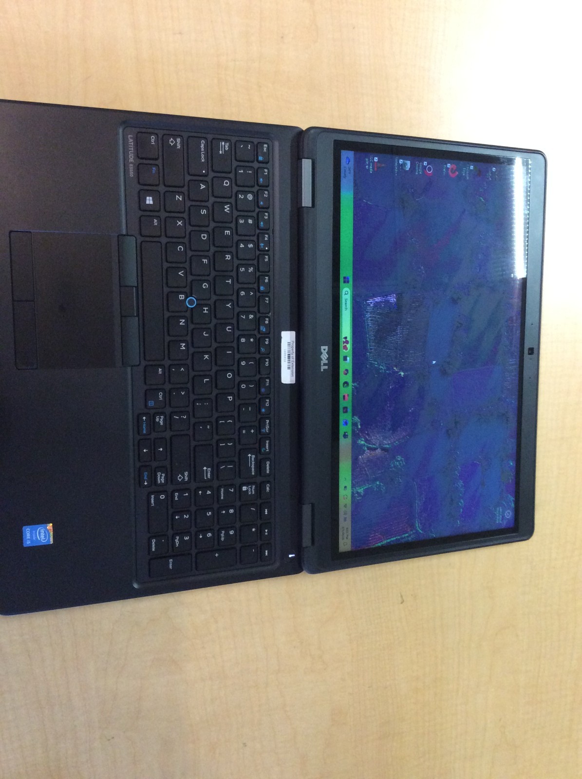 dell latitude E5550 15’6 NO touch screen 16gb ram 256SSD win11pro