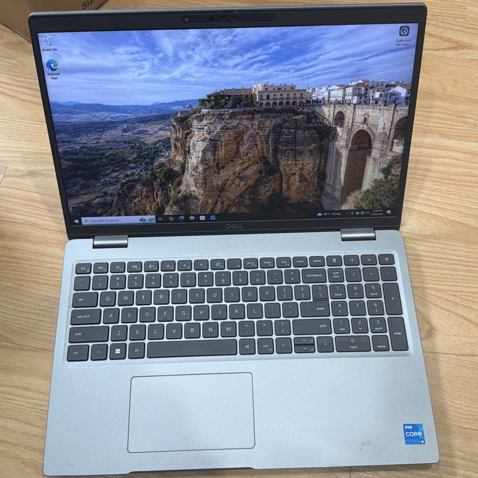 Dell Latitude 5530 15″ i5-1245U@1.6GHz, 10 Cores 8GB RAM, 256GB M2, Win 10