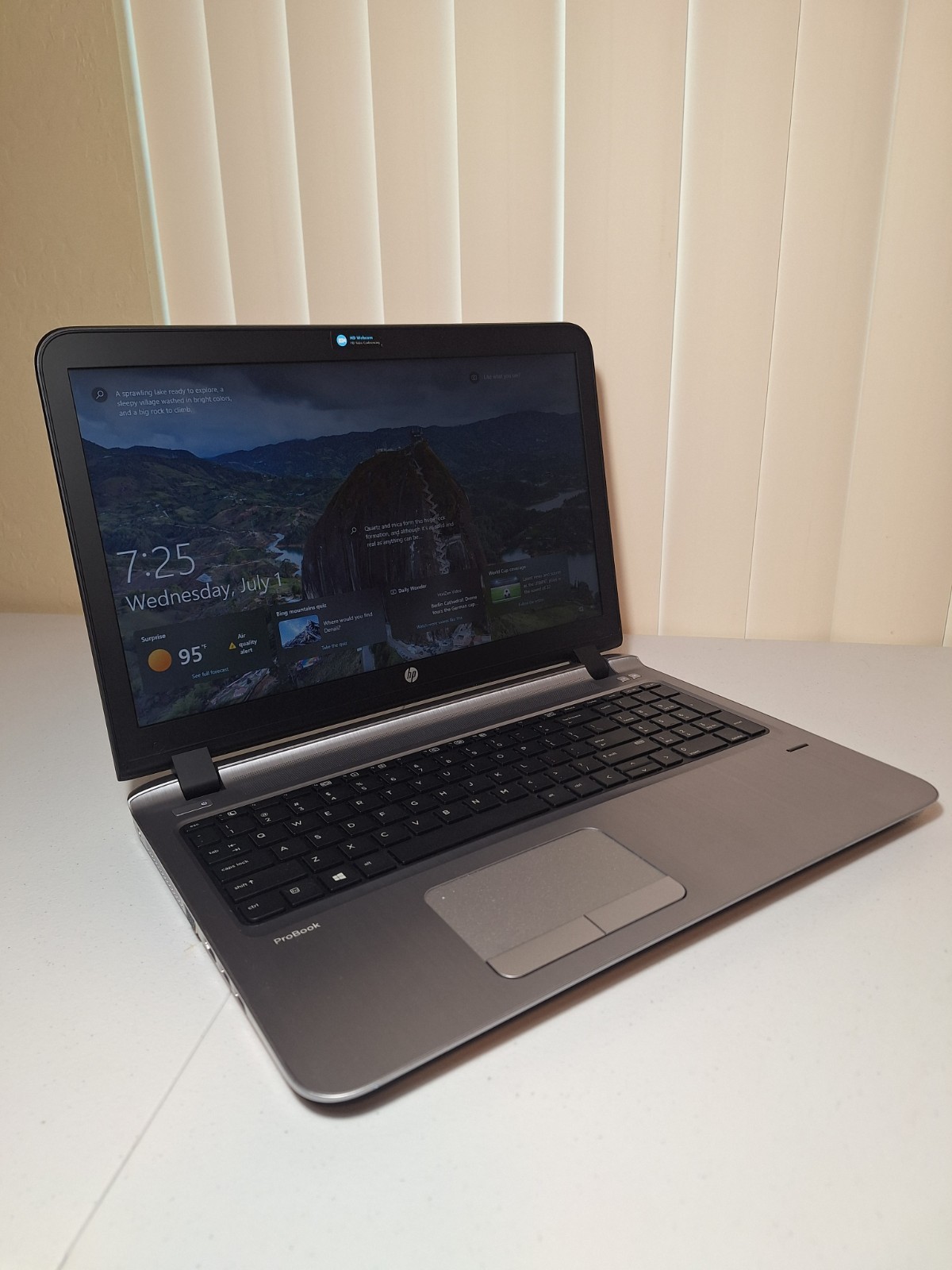 HP ProBook 455 G3 AMD A8-7410 4GB RAM 500GB HDD 15.6″ Business Laptop Win 10