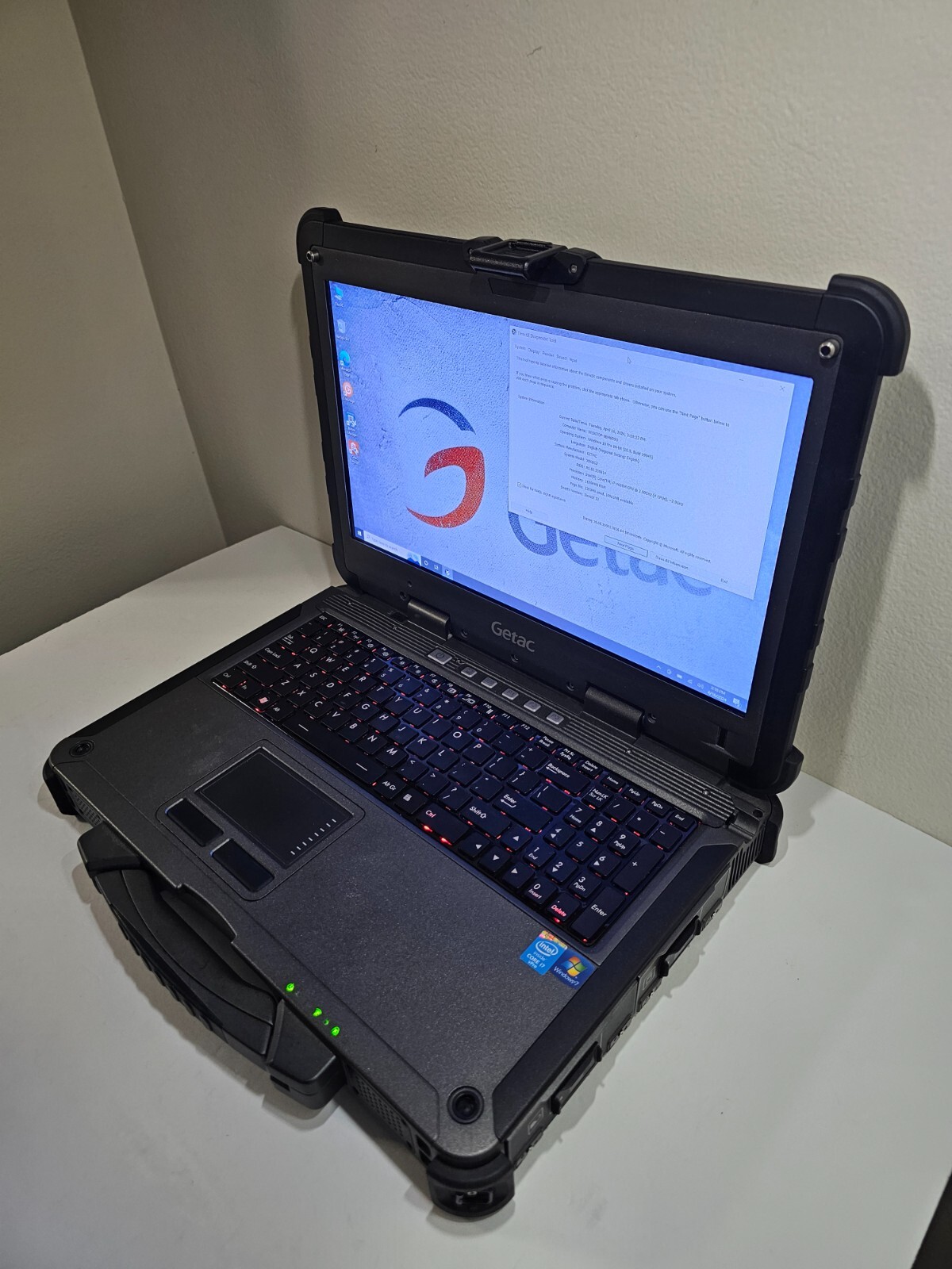 GETAC X500 G2 Rugged 15.6″ / i7-4600U 2.90GHz / 16GB RAM / 1050GB SSD / +CHARGER