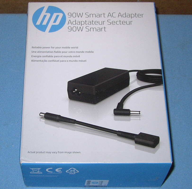 Genuine HP 19.5V 90W Smart Power Supply Adapter Elitebook Probook Split Envy NEW