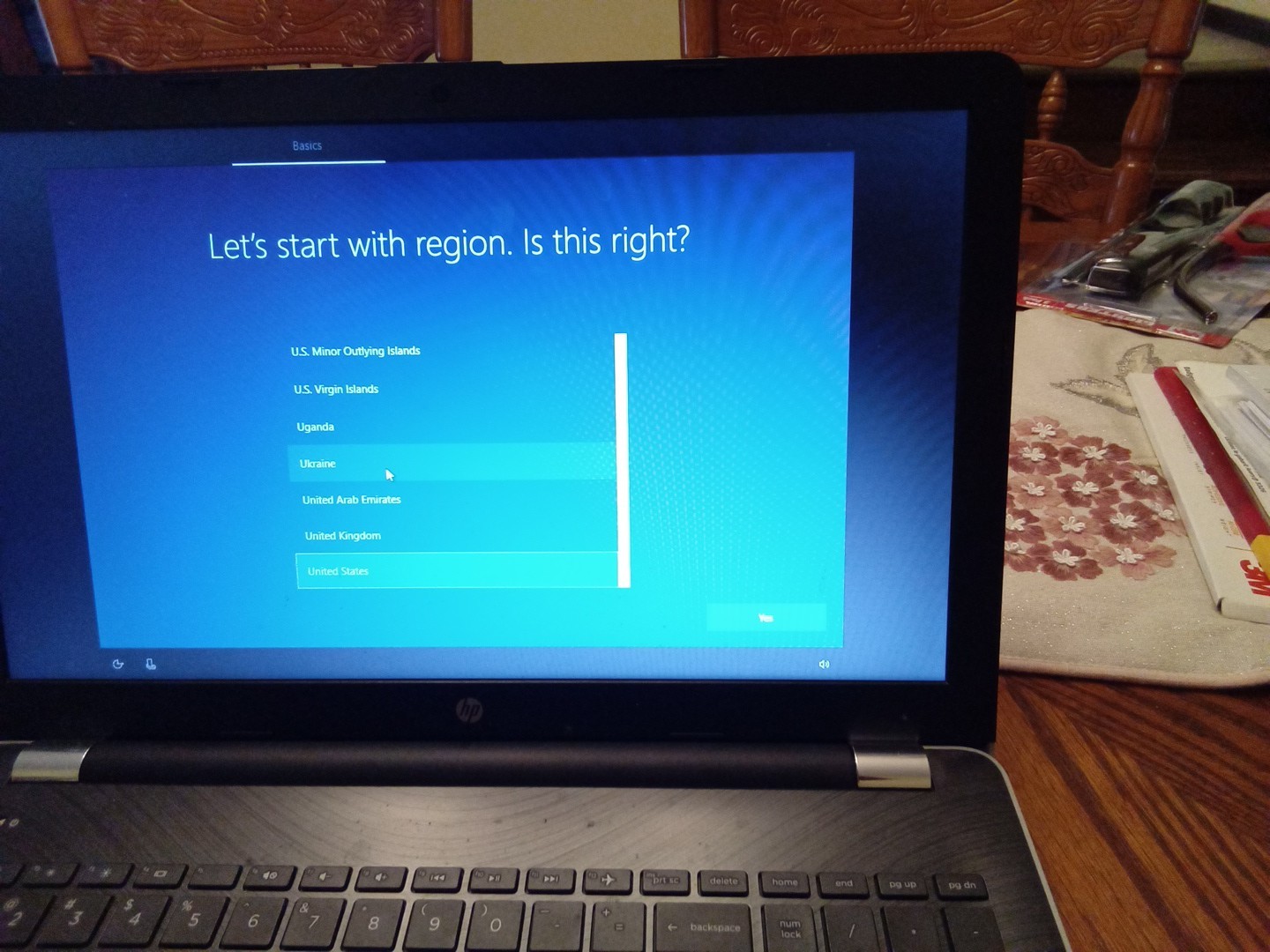 HP Pavilion Laptop Silver Model # 15bs061st, 500gb, 8gb Ddr3l