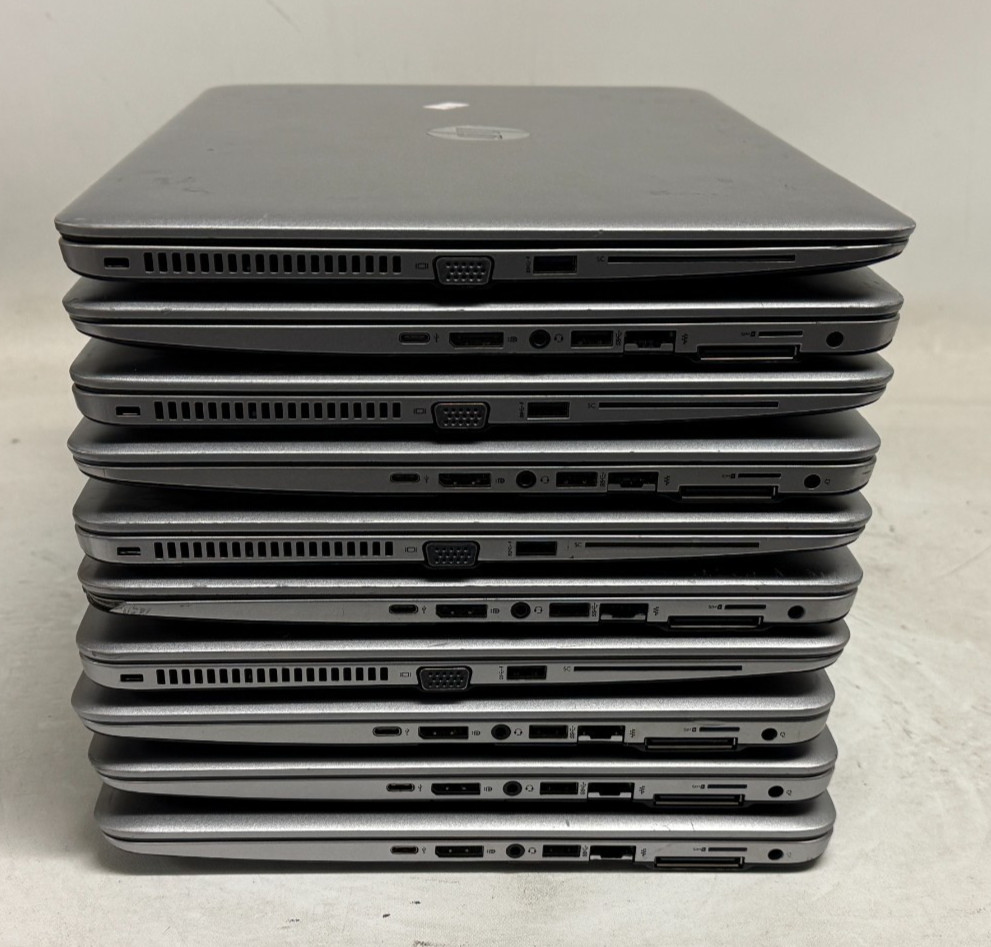 HP EliteBook 850 G3 15.6″ (i5 6th Gen – 8GB RAM – NO OS/HDD) – Lot of 10