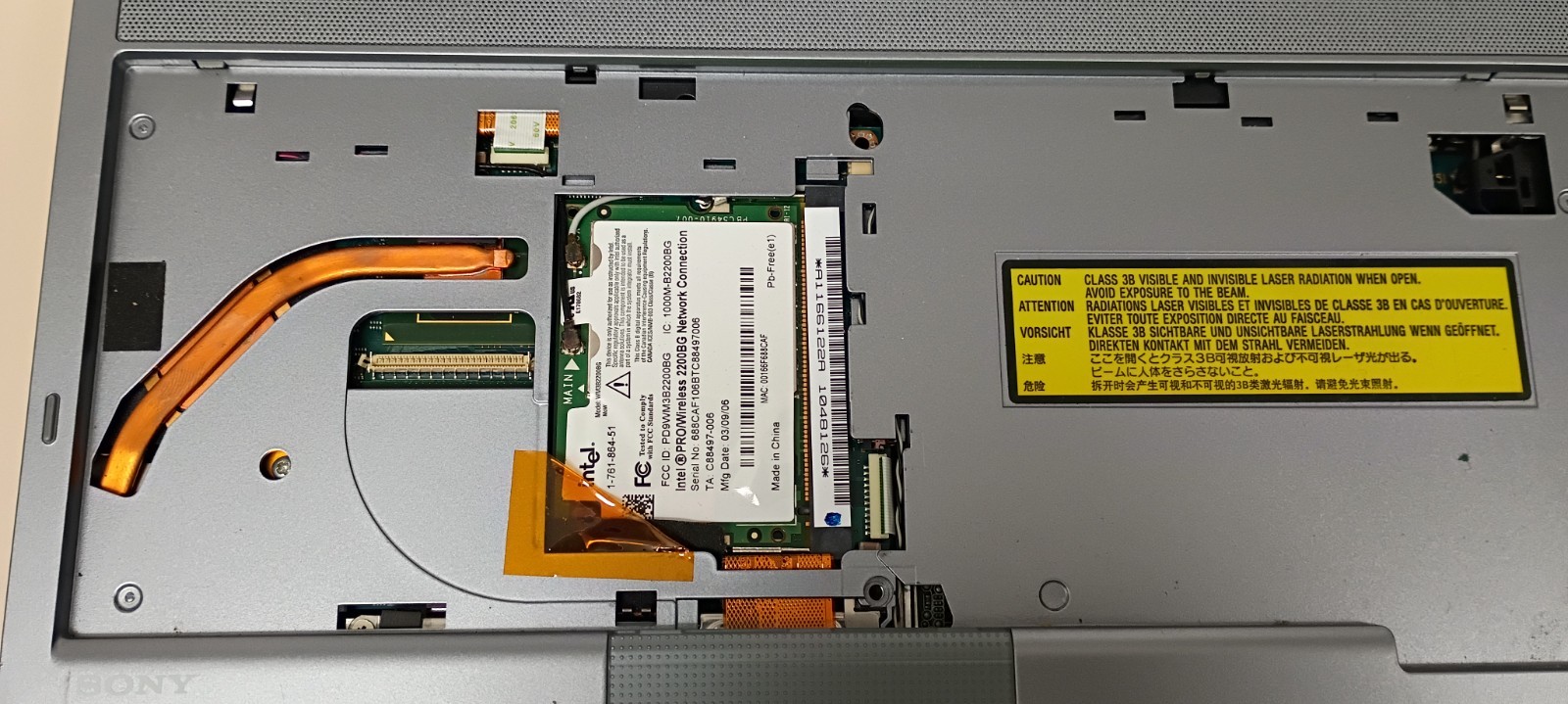 Sony VAIO Serie VGN – TX750 Model PCG – 4G1L Personal Computer Windows xp. READ