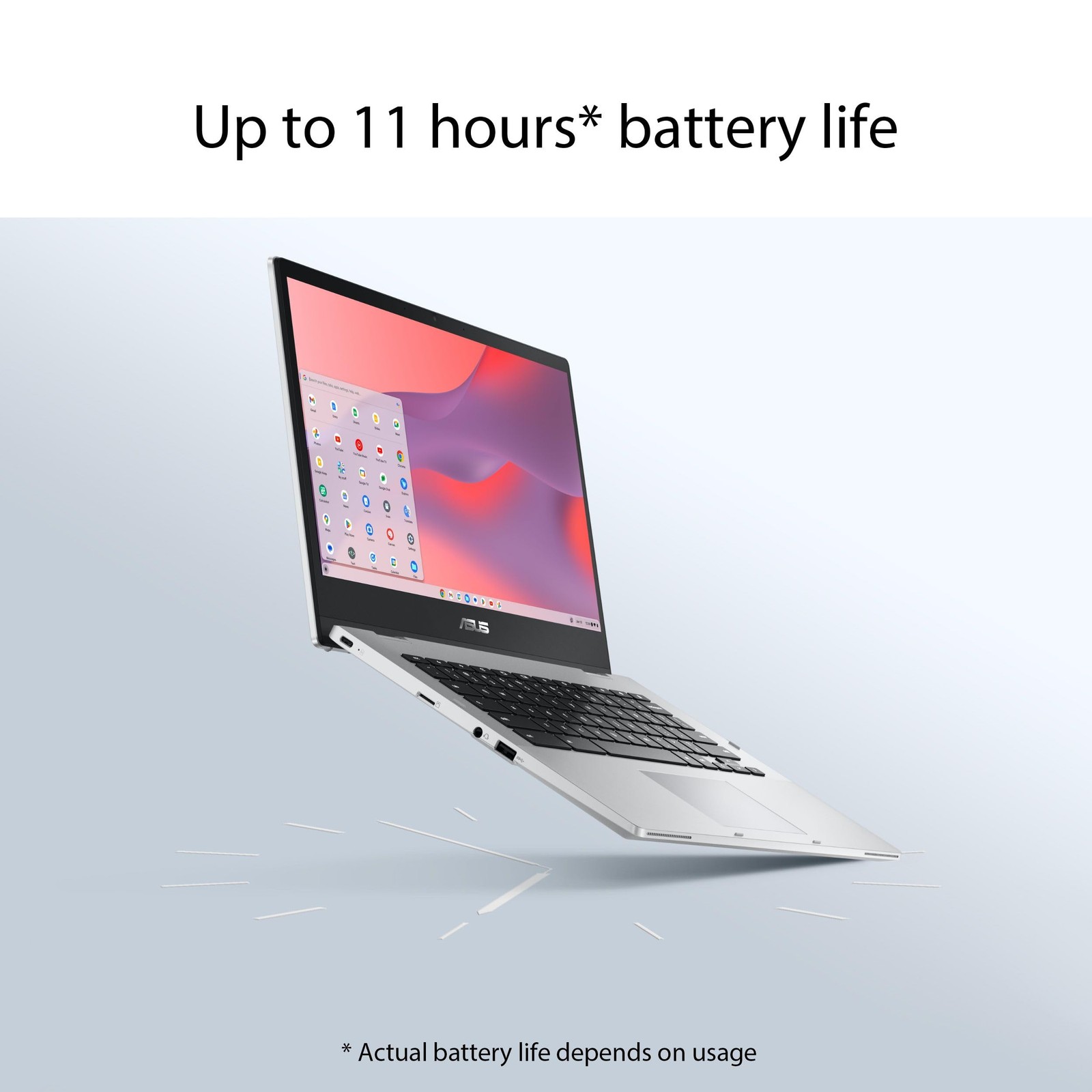 ASUS Chromebook Flip CX1 14″ Touch N4500 128GB 8GB Silver CX1400FKA-AS88FT