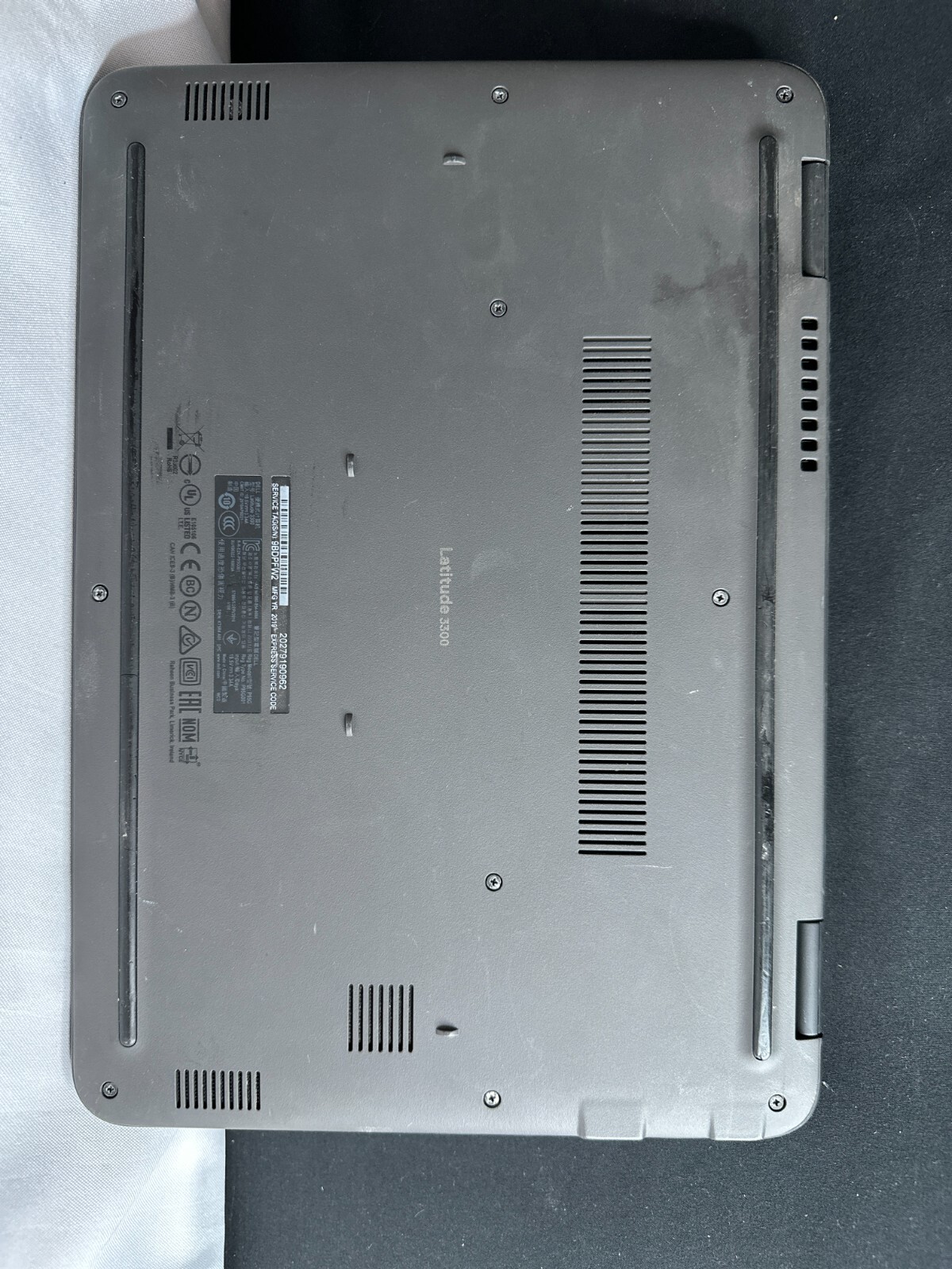 Dell Latitude 3300 Black 13.3 Inches Screen Bluetooth Laptop Parts Only