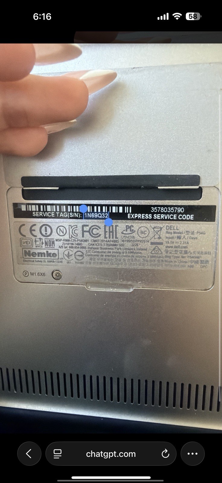 Dell XPS 13 Laptop – Powers On – No Charger Included – AS IS Need money for audi