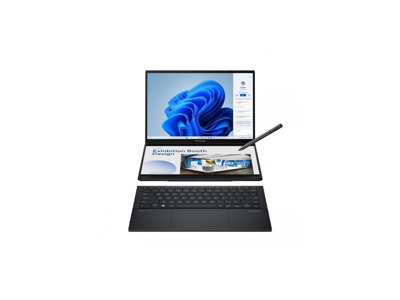 Asus UX8406CAPS99T ZenBook Duo 14″ 3K Touchscreen 2-in-1 Laptop