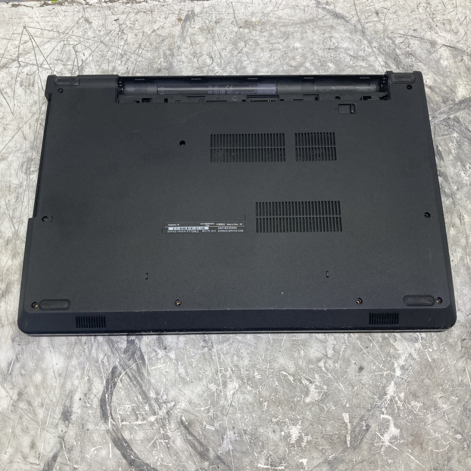 DELL INSPIRON 15 3565 AMD A6-9200 1.86GHz, 4GB RAM, NO HDD
