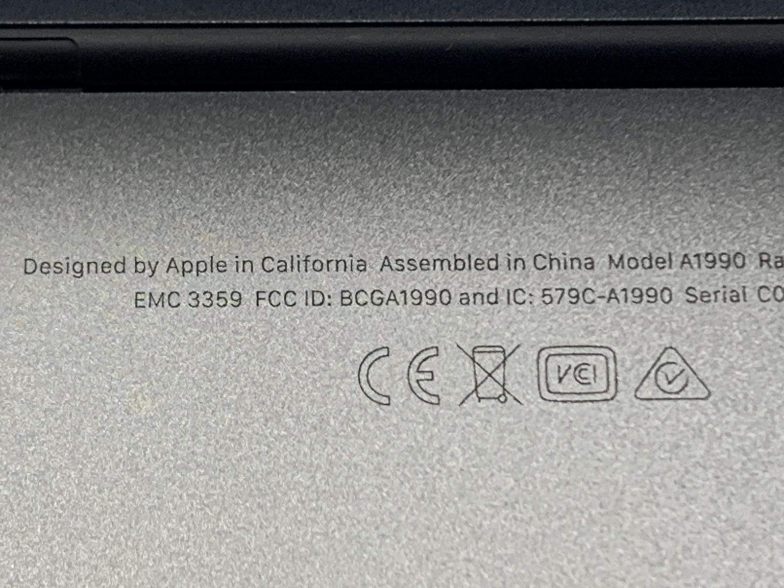 Apple MacBook Pro A1990 Core i7 9750H 2.60GHz 32GB DDR4 512GB SSD Sequoia