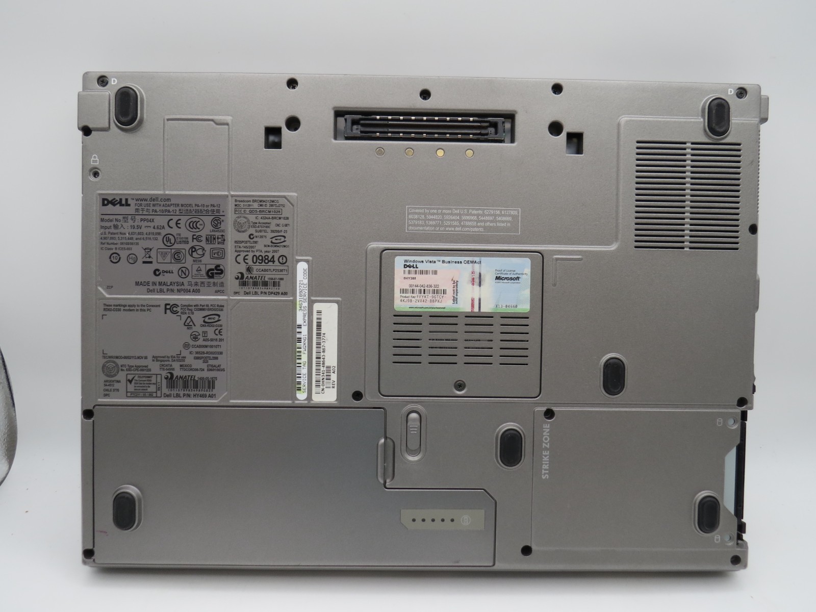 Dell Latitude D830 | Core 2 Duo T7100 | 1GB RAM | 15.6″ | No HD/OS/AC | Parts