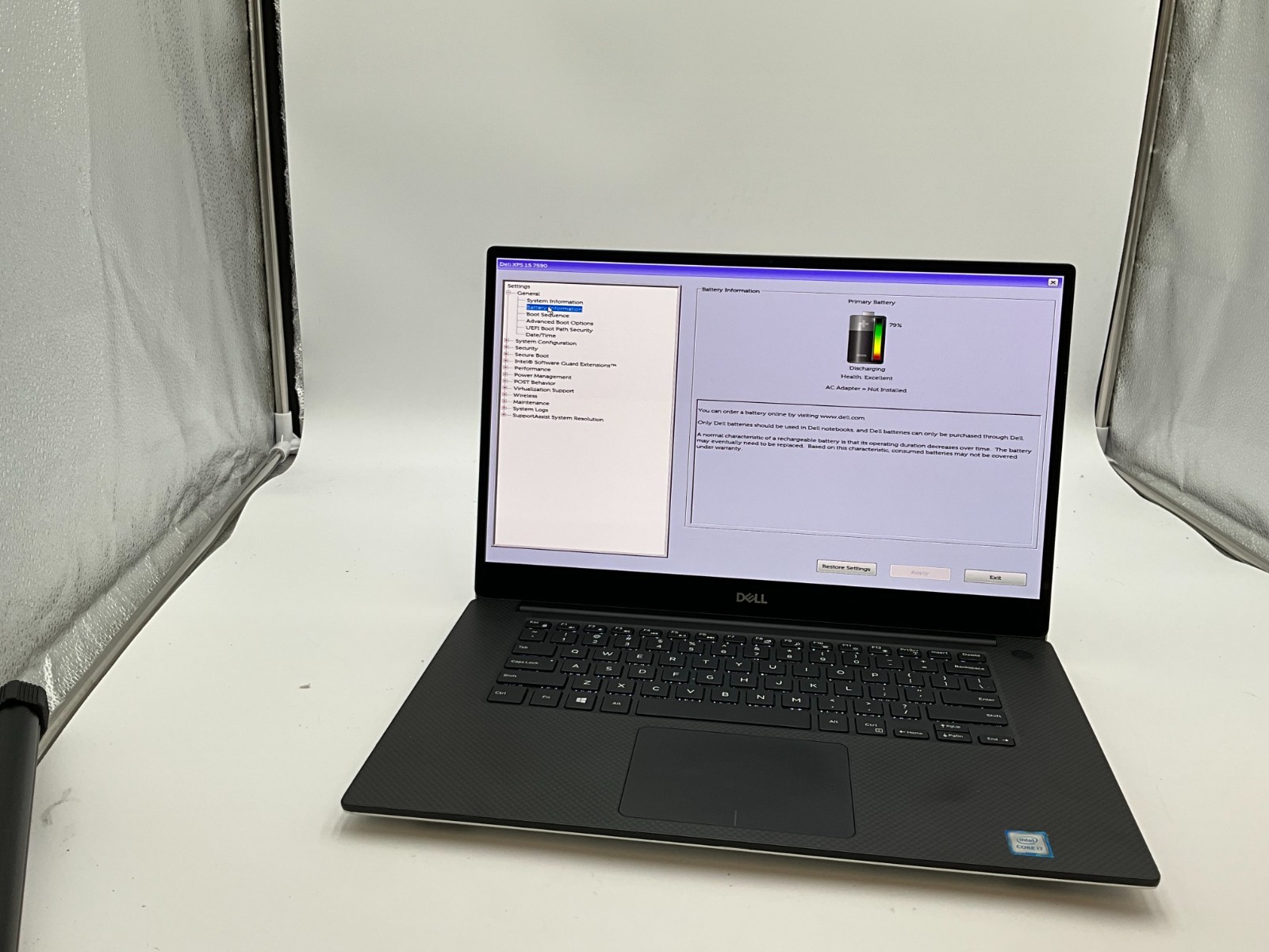 DELL XPS 15 7590 i7-9750H 32GB 1TB NVME GTX 1650 *WIN 11 LAPTOP 5KVHGB3 *read*