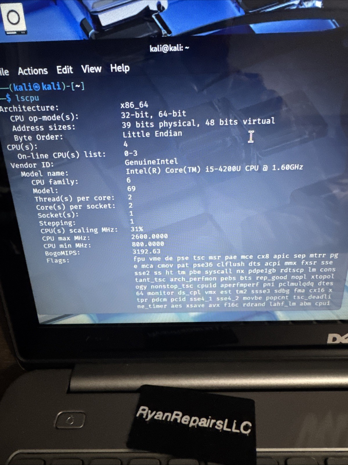 Dell Inspiron 7537 i5-4210U 6GB RAM NO HDD 15.6″ 1368×768 W11P (READ)