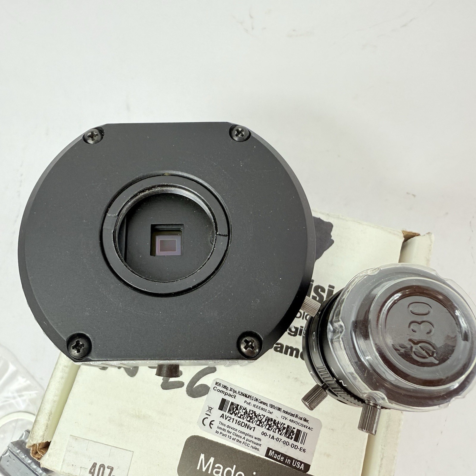 Arecont Vision AV2116DNv1 MegaVideo Camera H.264 + MPL33-12A Lens – New Open Box