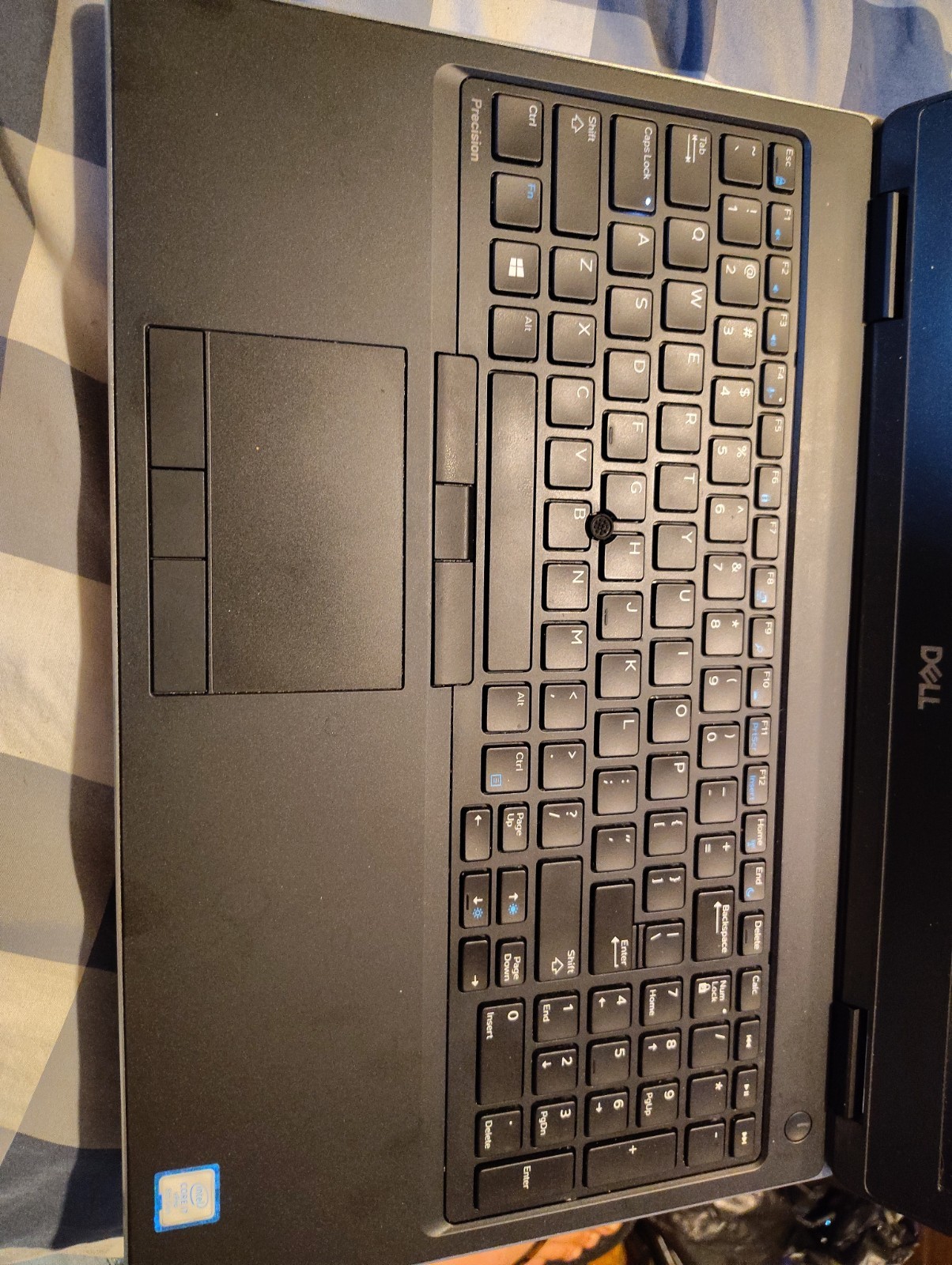 Dell Precision 7530 Core i7 8th gen FOR PARTS/REPAIR DOES NOT POST NO RAM or HDD