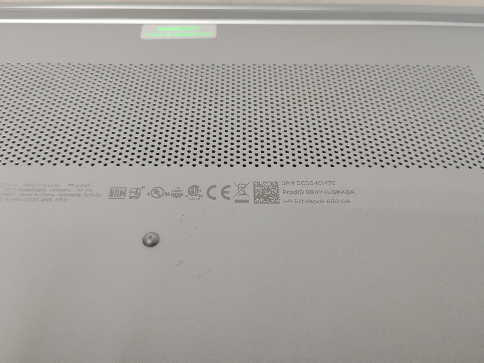EliteBook 650 G9, i7-12th Gen, 16gb Ram, 256gb SSD, 10 Key, Win 11