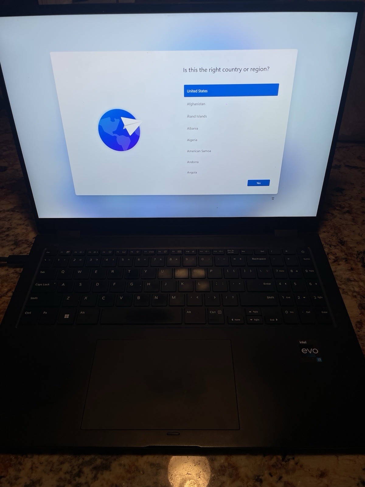 LG Gram, 13th Gen Intel(R), 32GB memory, 16 inch, 1 TB storage, model #: 16T90R