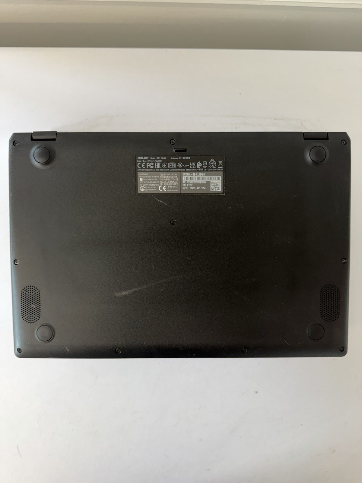 Asus E410M Laptop – Good Screen – Intel Celeron N4020 – RAM 4 GB – Read Des