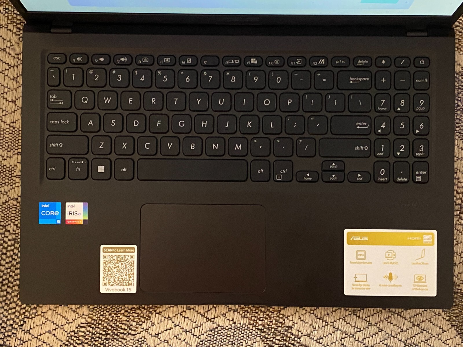 ASUS Vivobook 15.6″ FHD Laptop Intel 4-Core i5 1135G7 8GB RAM, 256GB SSD