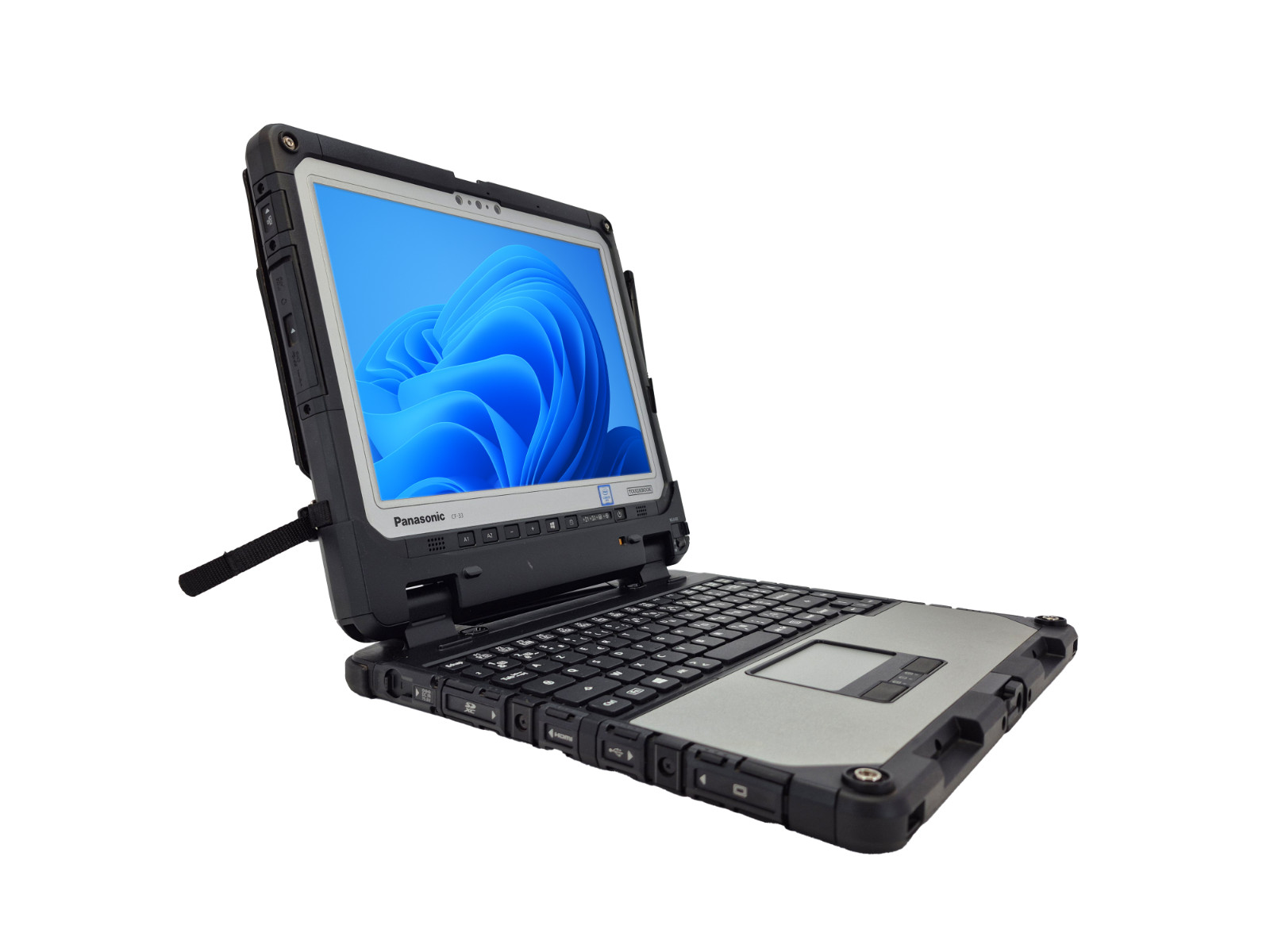 Panasonic Toughbook CF-33 MK1 IntelCore i5-7th 256GB SSD 8GB RAM + Hand Strap