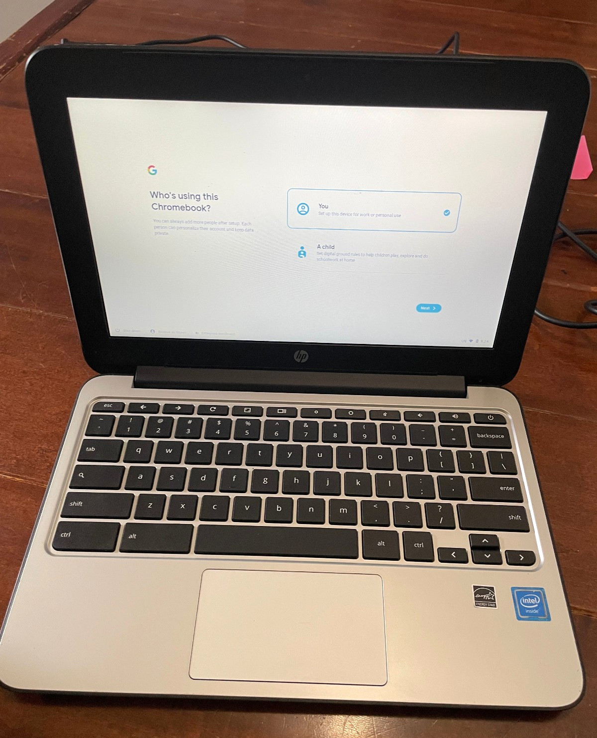 HP Chromebook 11 G4 11.6″ Intel Celeron N2840 4GB RAM 16GB eMMC Tested Working