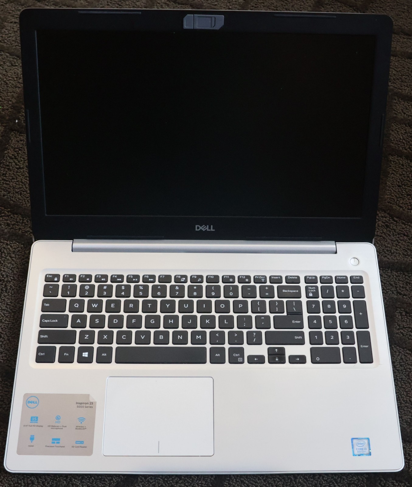 Dell Inspiron 15 5570 – Intel Core i3-8130U – 4GB DDR4 RAM – 1 TB – Weak Battery