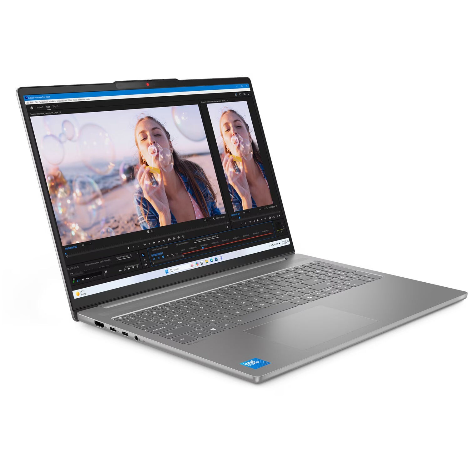 Lenovo IdeaPad Slim 5i Laptop 16″ Touch Core 7 240u 16GB 512GB W11H 0127 2YEAR