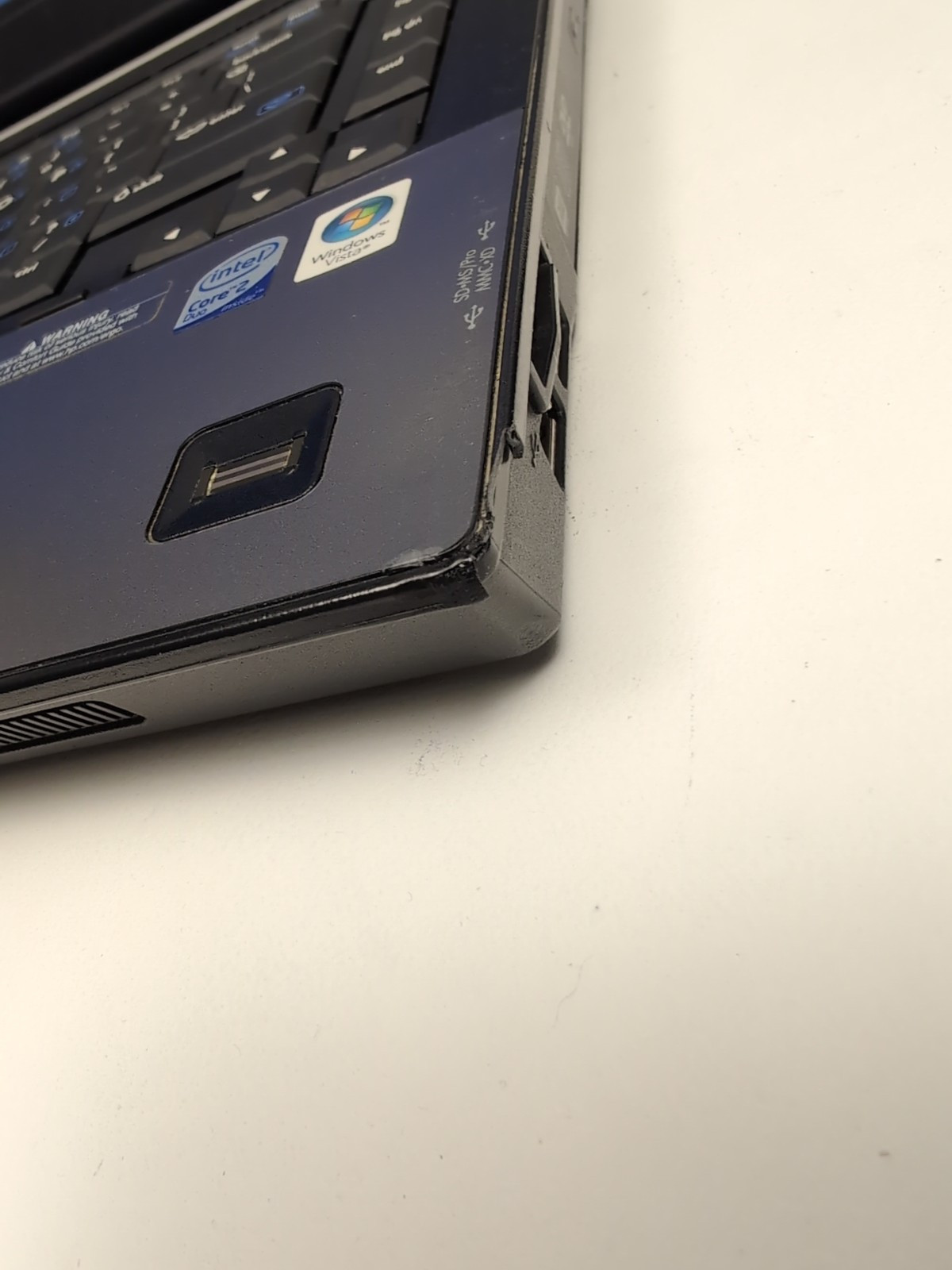 HP Compaq 6510b Intel Core 2 Duo 1.80 GHz 2GB RAM No HDD Boot to BIOS