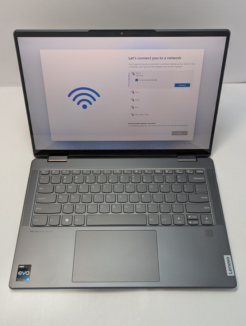 Lenovo Yoga 7i 14″ 2.2K Touch 2-in-1 Laptop i5-1235U 8GB RAM 512GB SSD W11H