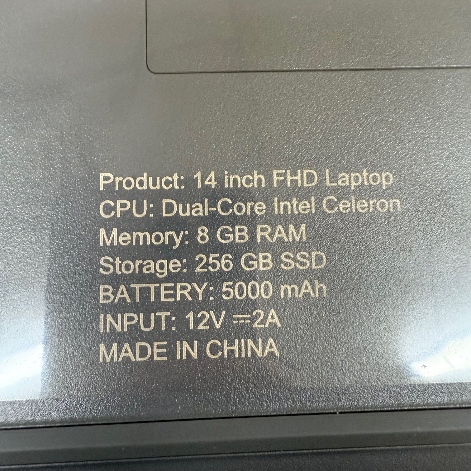 14″ FHD 1080p Portable Laptop for Home & Students, 8GB RAM, 256GB SSD