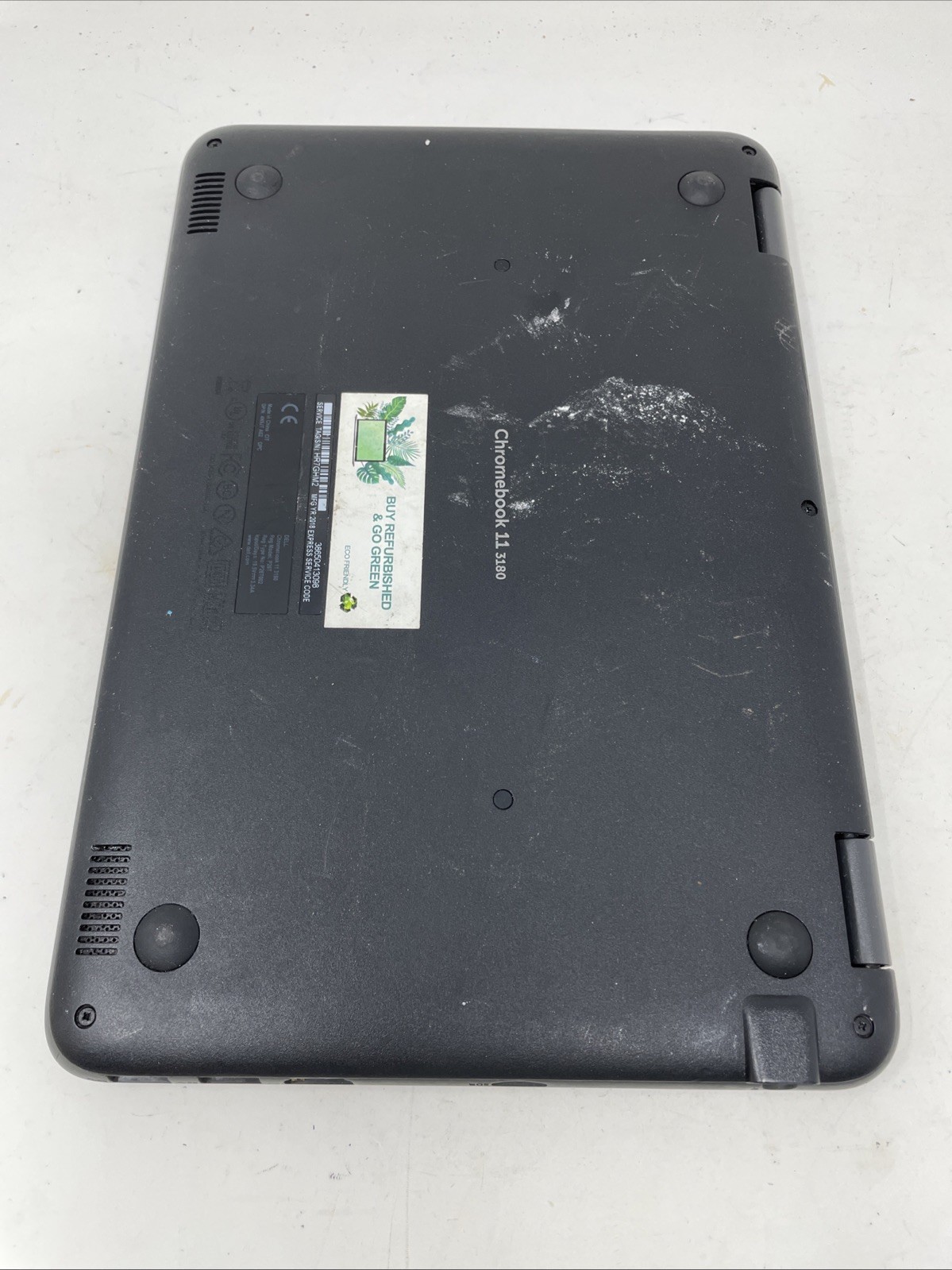 Dell Chromebook 11 3180 Laptop No AC Adapter For Parts Bought at auction no idea