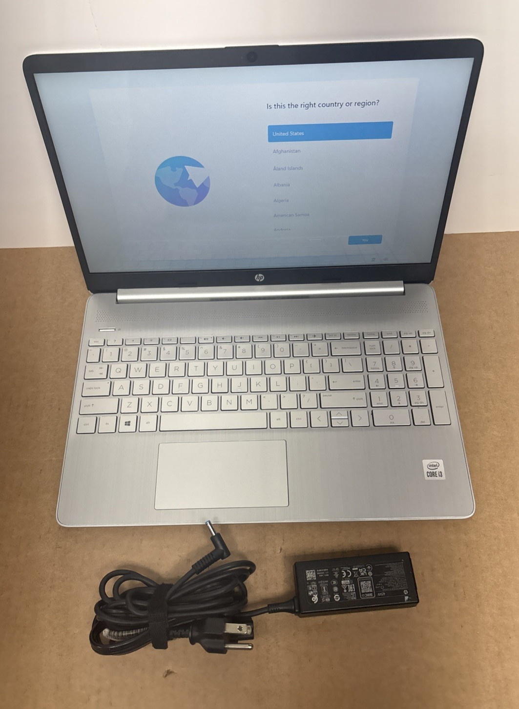 HP Laptop 10th Gen Intel Core i3 processor 8GB RAM 256GB SSD 15-dy1042cl